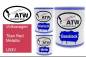 Preview: Volkswagen, Titan Red Metallic, LB3V: 1L Lackdose + 1L Klarlack + 500ml Härter - Set, von ATW Autoteile West.